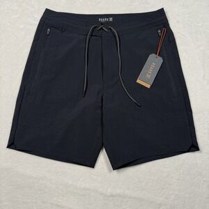 Roark Shorts Men's 28 Layover Trail 3.0 Navy Blue Outdoor Hiking Athleisure NEW